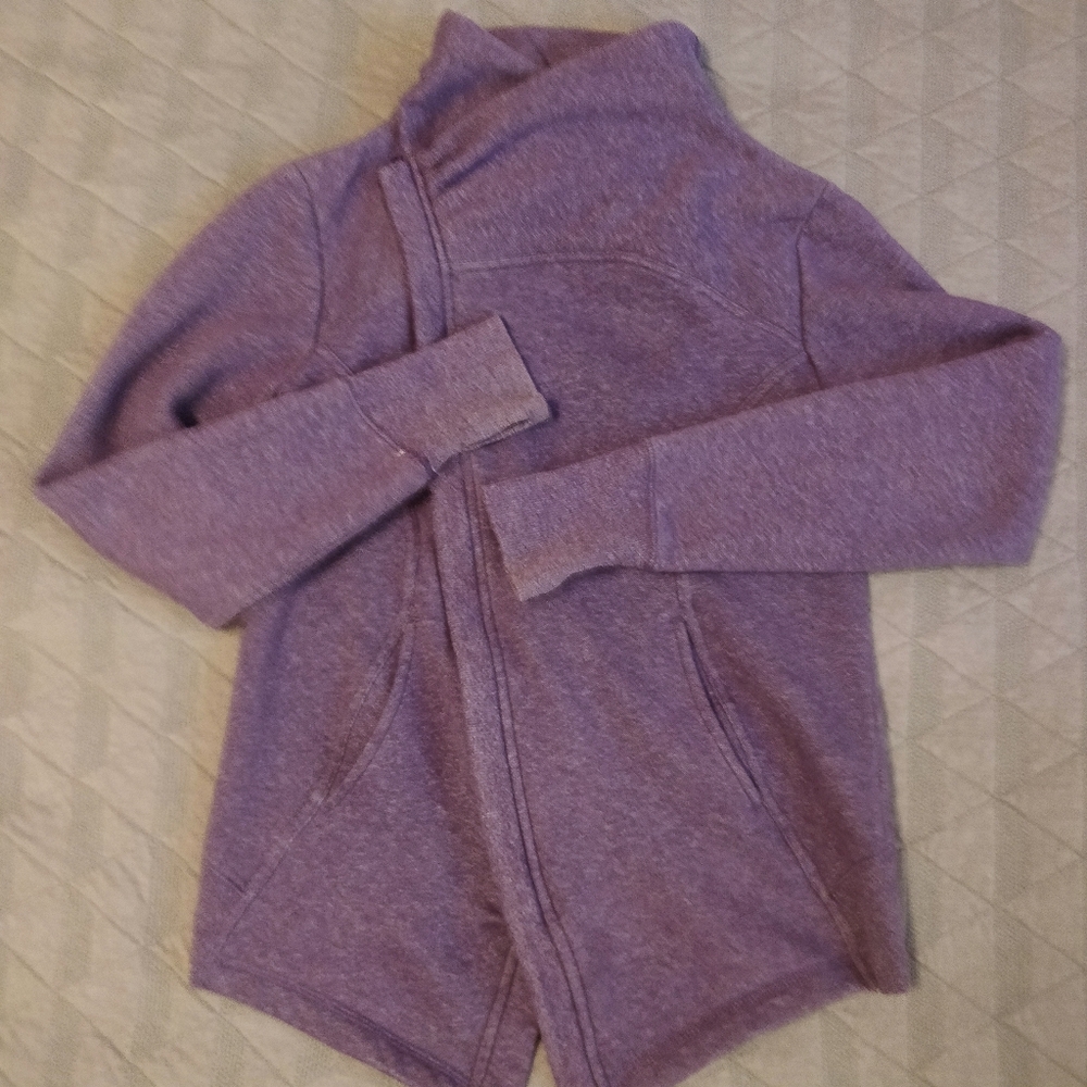 Lavender Asymmetrical Jacket